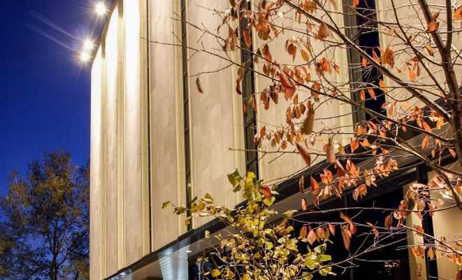 Архитектурное освещение Драматического Театра, г. Владивосток