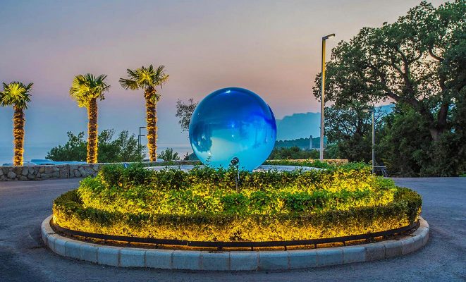 Проект ландшафтного освещения гостиничного комплекса Mriya Resort & Spa, г. Ялта