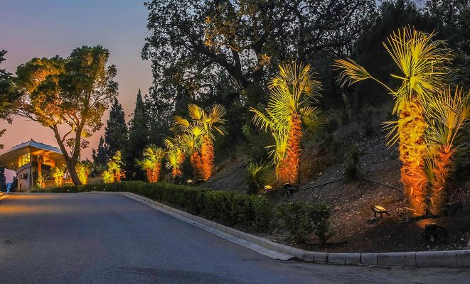 Проект ландшафтного освещения гостиничного комплекса Mriya Resort & Spa, г. Ялта