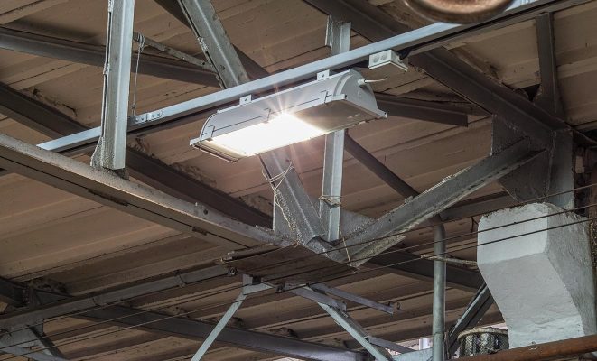 Освещение цехов НПО Энергомаш, г. Химки