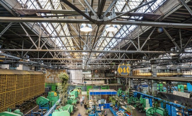 Освещение цехов НПО Энергомаш, г. Химки