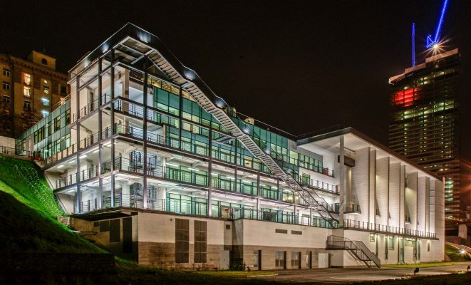 Архитектурно-художественная подсветка театра Мастерская Петра Фоменко, г. Москва