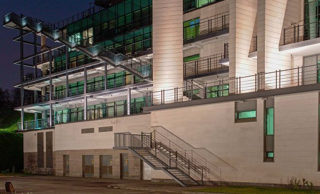 Архитектурно-художественная подсветка театра Мастерская Петра Фоменко, г. Москва