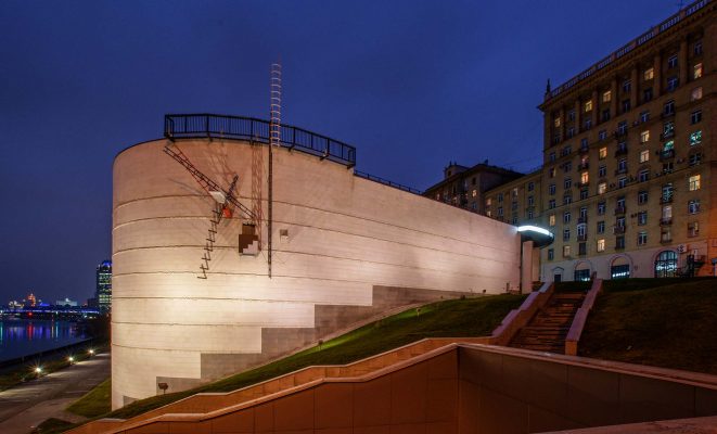 Архитектурно-художественная подсветка театра Мастерская Петра Фоменко, г. Москва